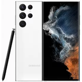 Смартфон Samsung Galaxy S22 Ultra 5G, 8.128 Гб, белый, Dual SIM (nano SIM+eSIM)